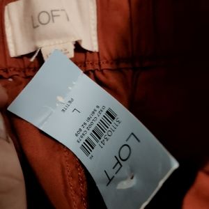 Loft brownish r3d brand new comfy Lp pants